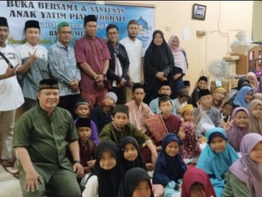 PJS Basel Berbuka Puasa dan Santuni anak yatim