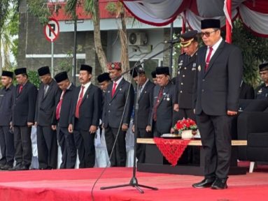 Upacara Peringatan Hari Pahlawan Pemkab Bangka Selatan