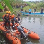 Proses pencarian korban oleh Tim SAR Gabungan